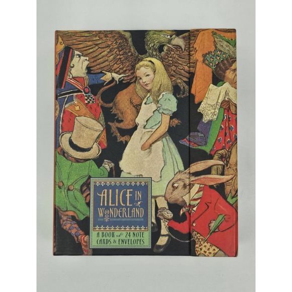 Alice in Wonderland 24 Cards And Envelopes Book - Picture 5 of 5